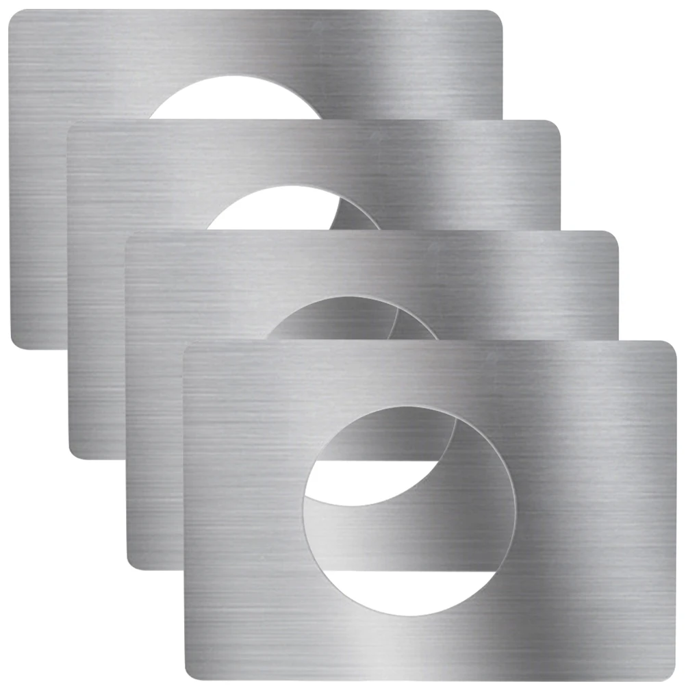 

Reinforcement Door Lock Repair Piece Deadbolt Knob Cover Plate Fixed Steel Hole