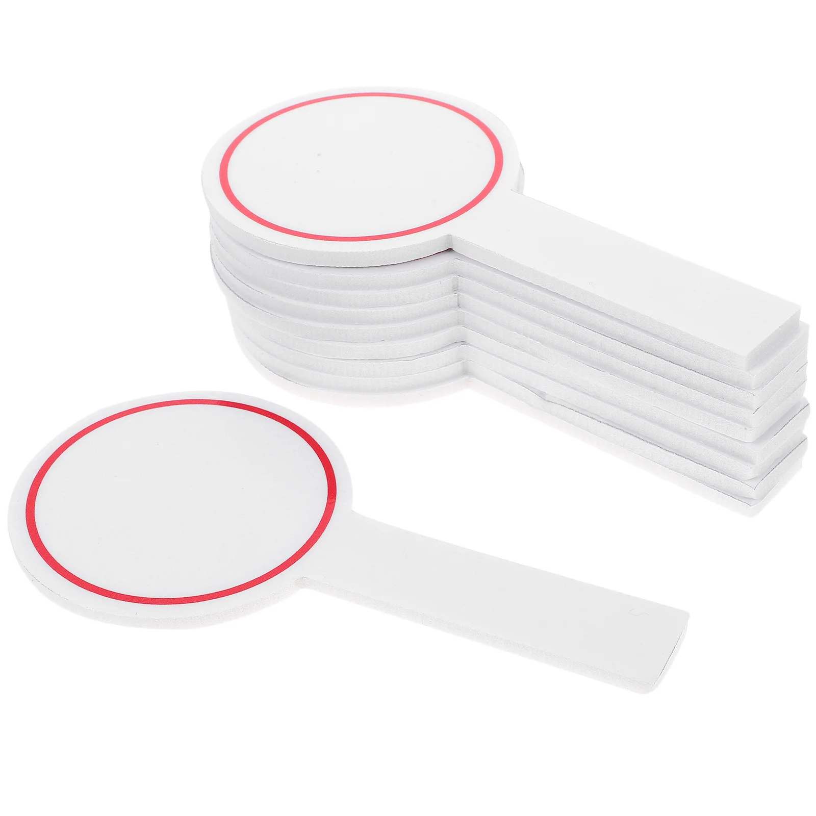 

20Pcs Mini Handheld Whiteboard Scoreboard Dry Erase Paddle Portable Writing Board for Classrooms Meetings Training Sessions