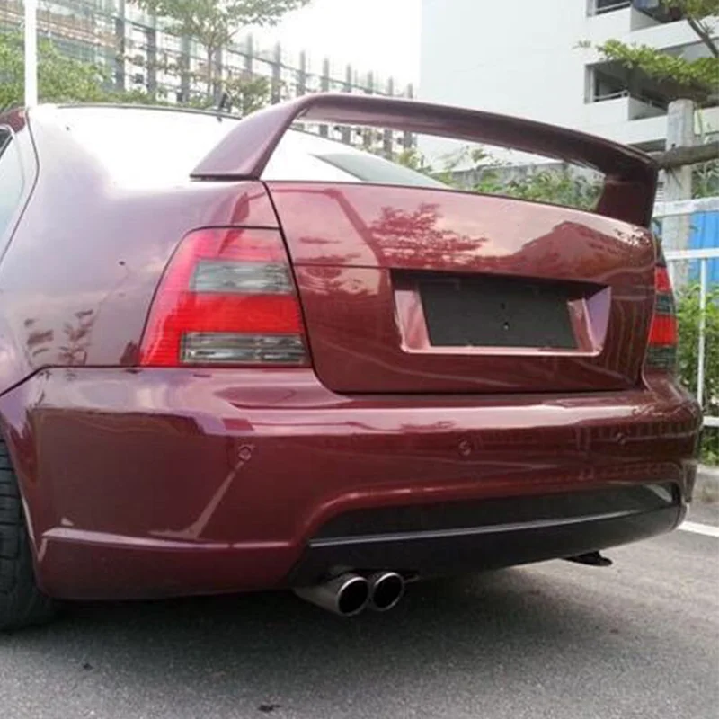 Suitable For Old Volkswagen Bora R 2001-2008 Modified Gloss Black Rear Spoiler Tail GT Style Install High Spoiler