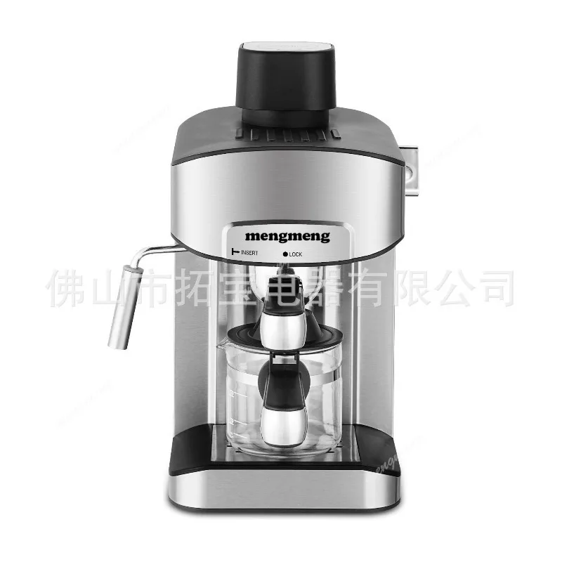 

Semi-automatic Italian coffee machine household, high pressure pump milk foam coffee machine commercial