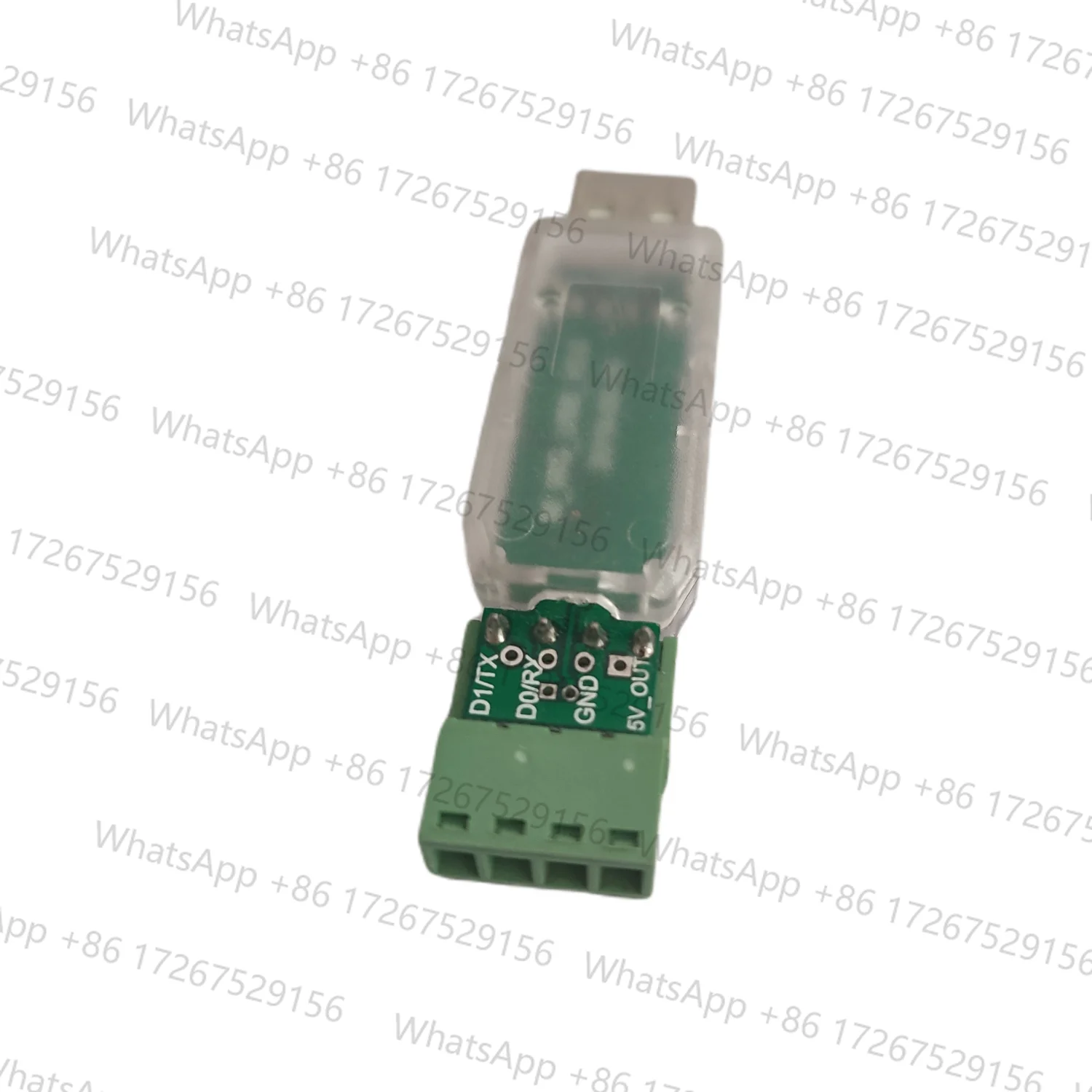 Wiegand go to USB Virtual Serial Simulated Keyboard Plug and Play Converter Module 5V