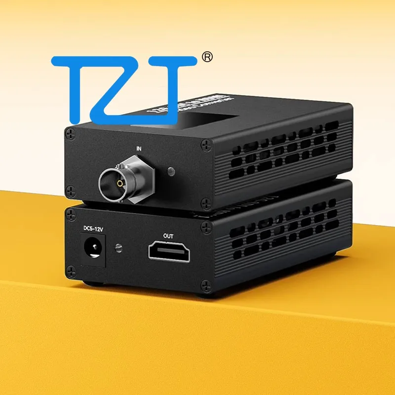 Tzt linkpi 12g-sdi zu hdmi-kompatibler Video konverter 4 kp60 Broadcast-Level-Übertragung mit bnc-Anschluss