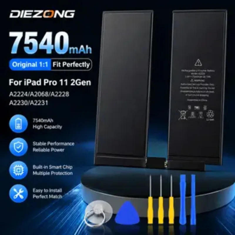 

NEW for ipad pro11 2gen A2224/A2068/A2228/A2230 battery High-Quality Fast Charging Persistent standby High-Performance
