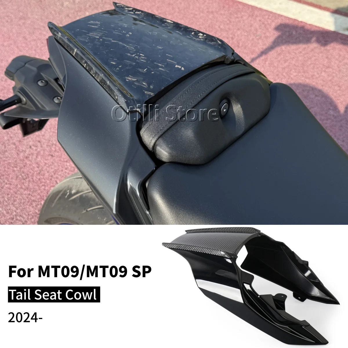 

Крышка заднего сиденья мотоцикла, верхние боковые панели, обтекатели заднего сиденья, защита для Yamaha MT-09 MT09 MT 09 SP 2024 2025 2026