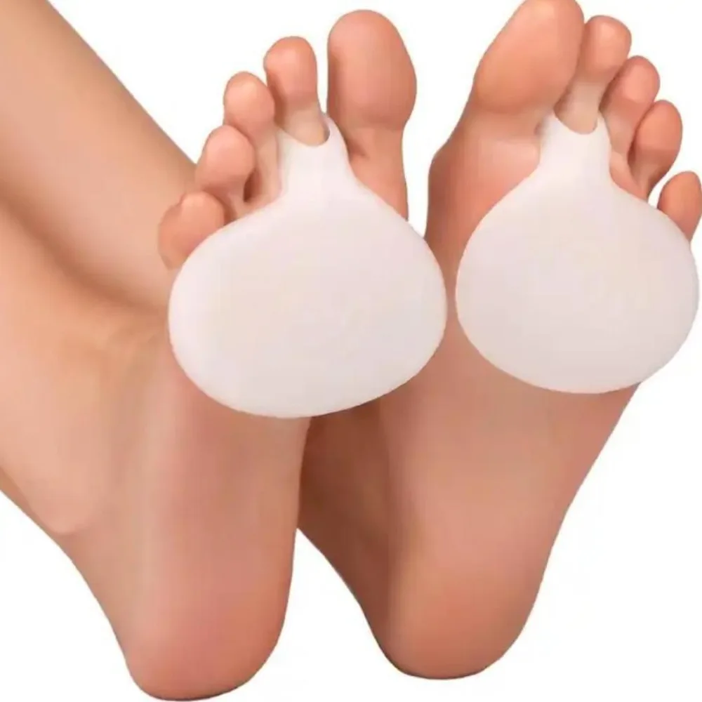 

2Pcs Silicone Gel Pad for Sensitive Feet Gel Metatarsal Pads for Shoes Sore Feet Pain Shoes Forefoot Pedicure Foot Care Tools