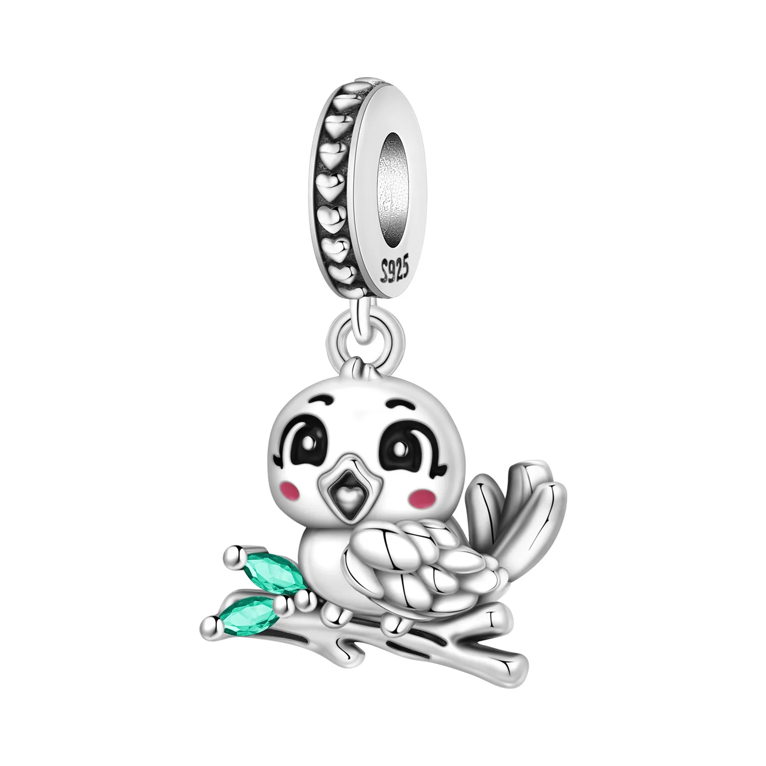 

Orstarry 925 Sterling Silver Cute Bird Beads Original Pendants Bracelet Charm Jewelry Party DIY Trendy Gifts