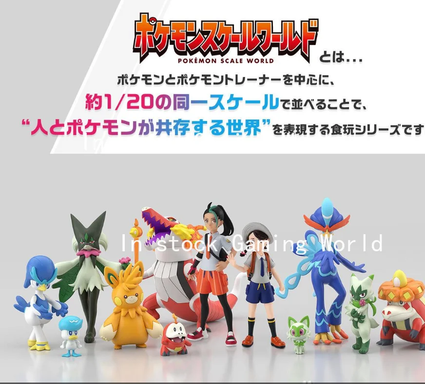Bandai Scale World Kanto Dr. Daming Kanto Region Blaine Rapidash Magmar Action Figure Region Charizard Blastoise Venusaur Samue view 3