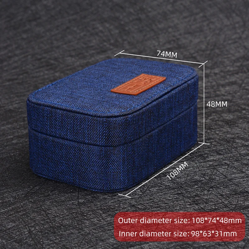 NiceHCK 하이엔드 캔버스 이어폰 케이스, 휴대용 보관 이어버드 박스, 충격 흡수 헤드셋 케이블 가방 액세서리, NX7MK4/ST-10