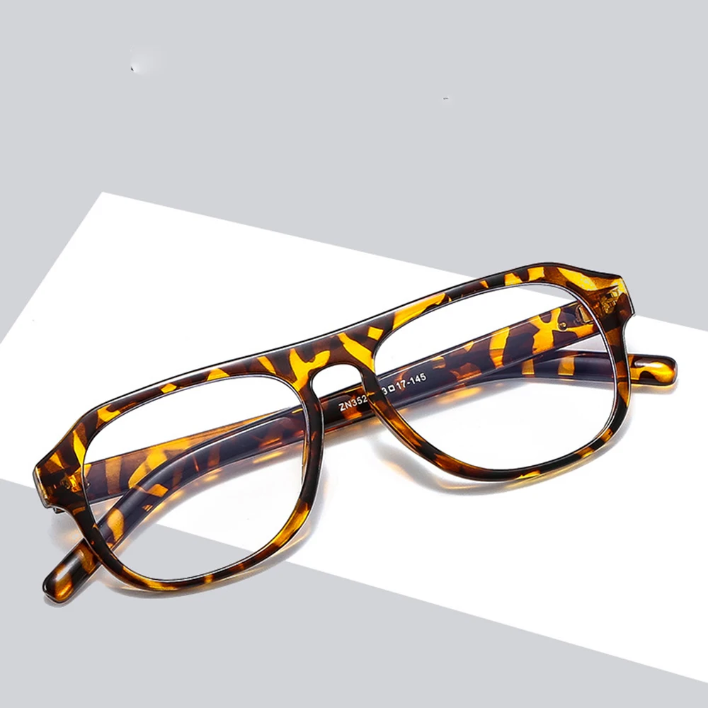 

Leopard print pilot Round Pilot Oversized Vintage Delicate Hinges Reading Glasses +0.75 To +4