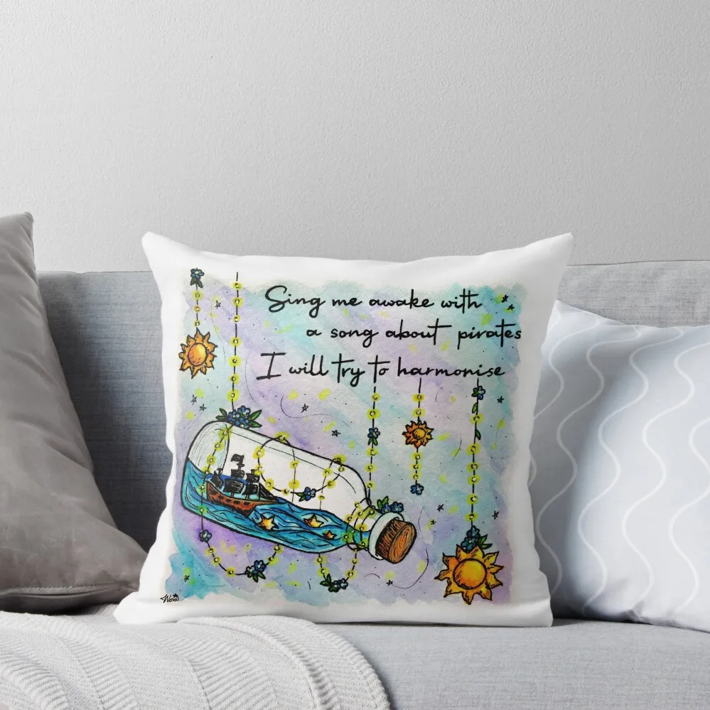 

Not Yet Suns & Pirate Ships Inspired by The Amazing Devil Throw Pillow christmas ornaments 2025 pillow pillowcase pillow