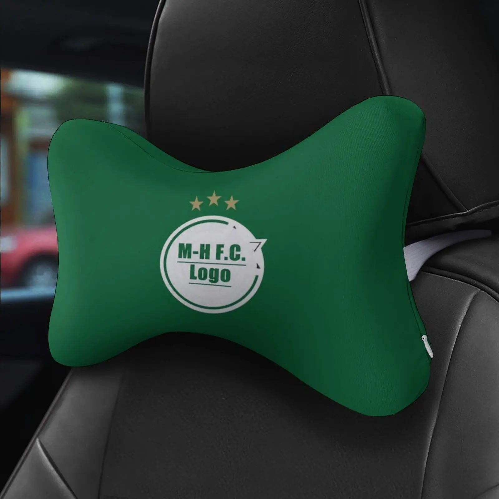 

Israel Maccabi Haifa Car Neck Pillow Memory Foam Seat Headrest Pillow Rest Travel Portable Cute Vertebra Relax