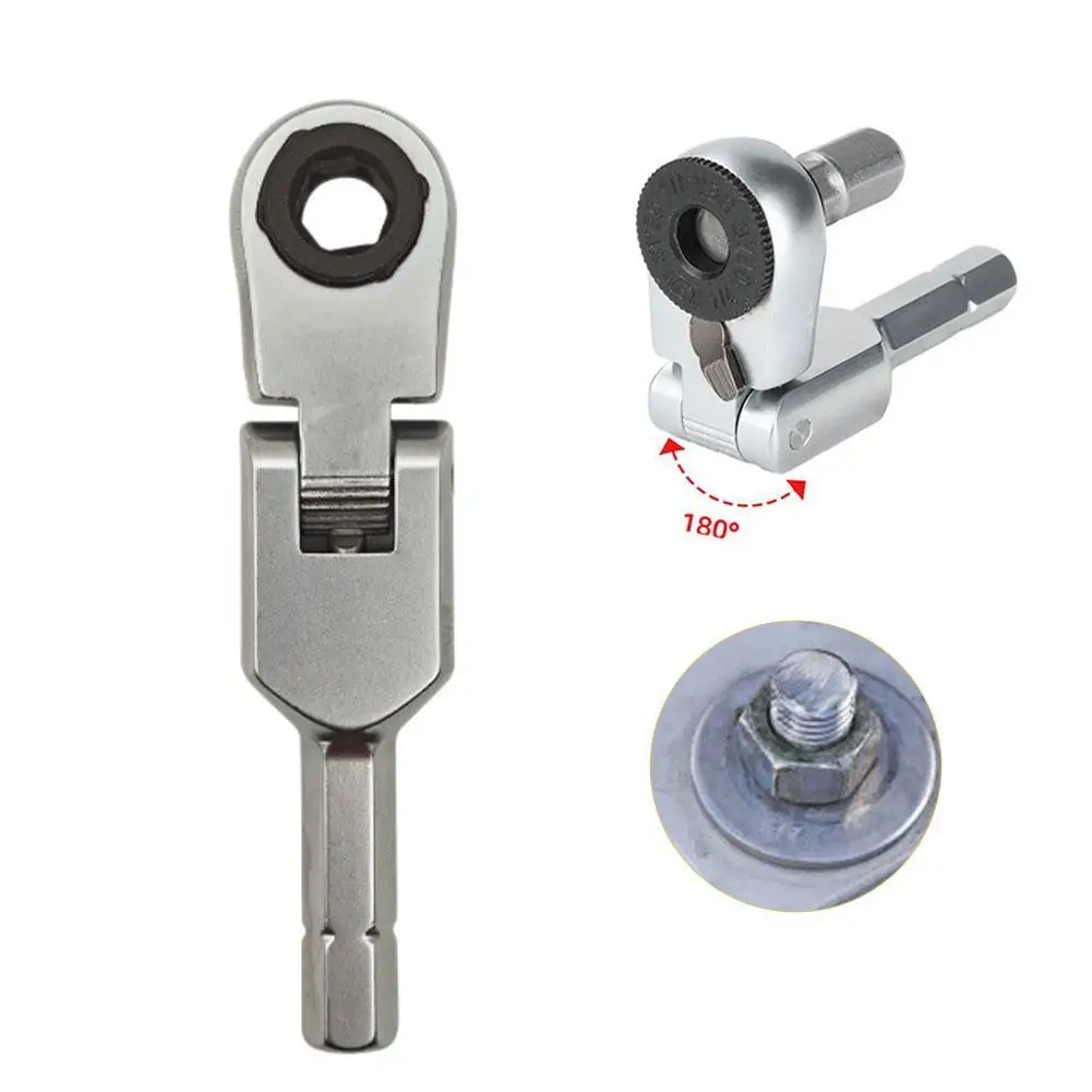 

Новый торцевой динамометрический ключ, ручные инструменты, отвертка 6,35 мм, шестигранный ключ с храповым механизмом из нержавеющей стали, ручные инструменты Toughbuilt Mechanic