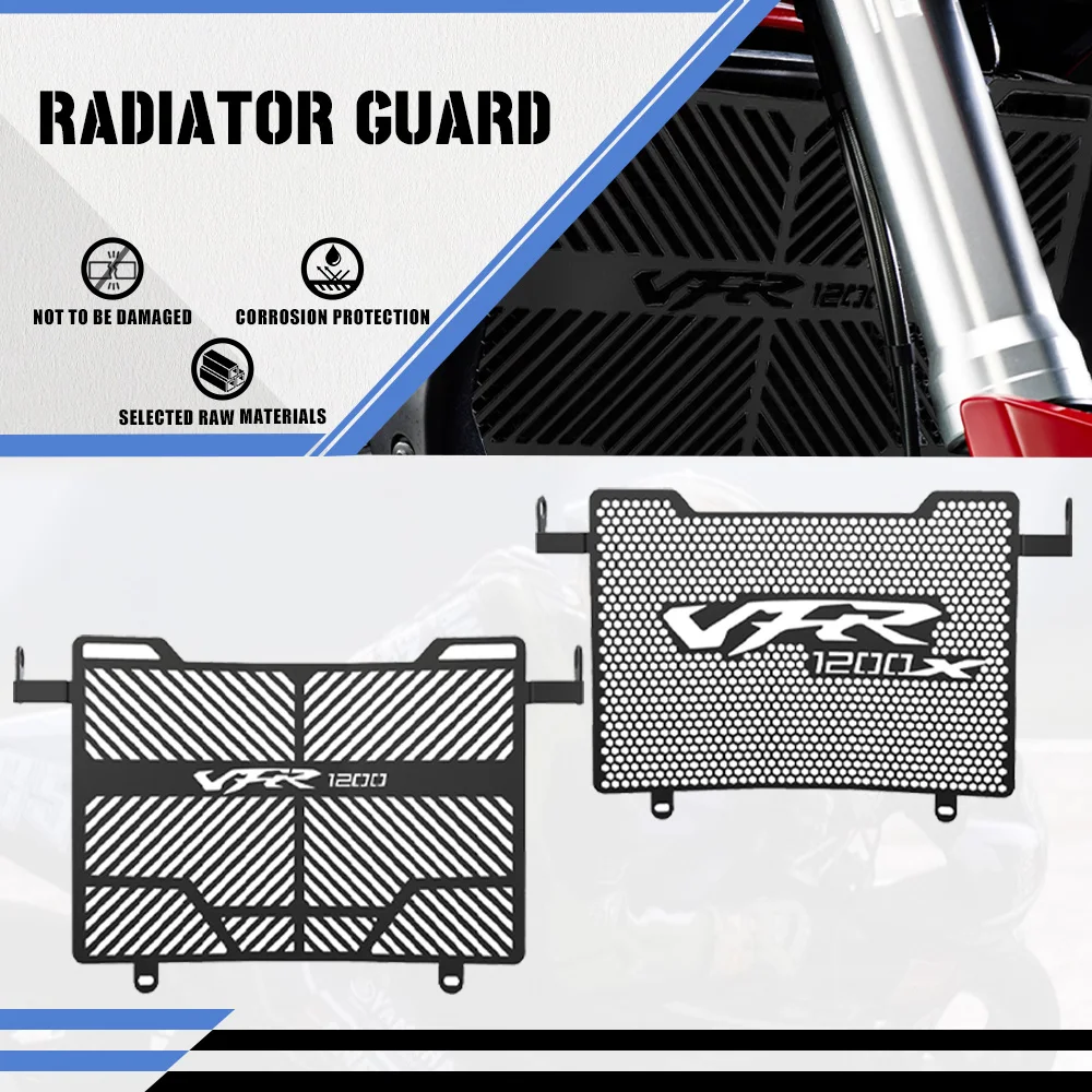 

For HONDA VFR1200X CROSSTOURER 1200 2013 2014 2015 2016 2017 2018 2019 2020 Motorcycle Radiator Grille Guard Cover Protection