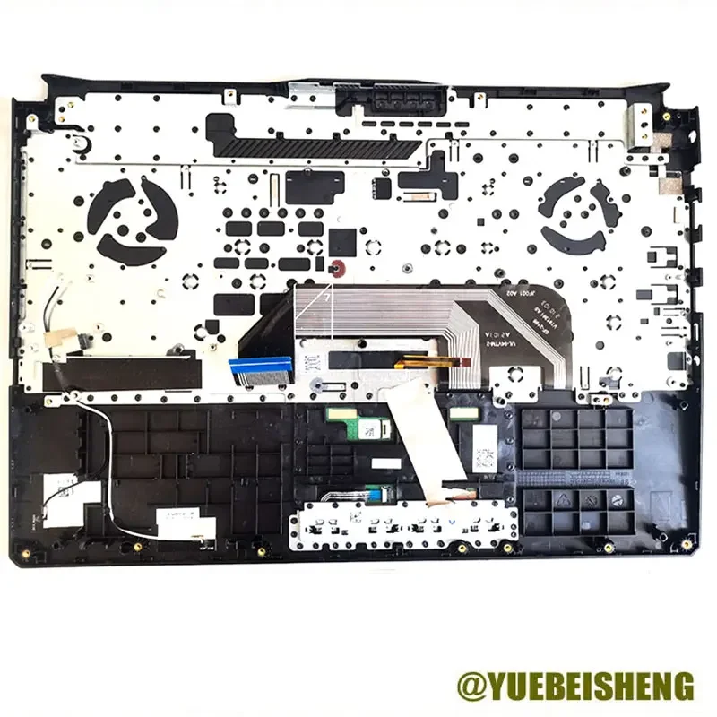 Imagem -03 - Yuebei-us Tampa do Teclado com Retroiluminação Touchpad 97 Novo ou Original para Asus Tuf Gaming F15 Fx506 Fa506ii Fx506h