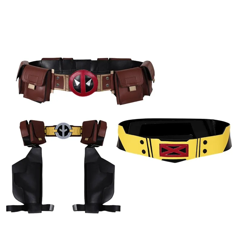 

Смерть Косплей Howlett пояс Леди Фантазия для взрослых волк Логан косплей пояс бассейн злодей Хэллоуин карнавальный костюм аксессуары