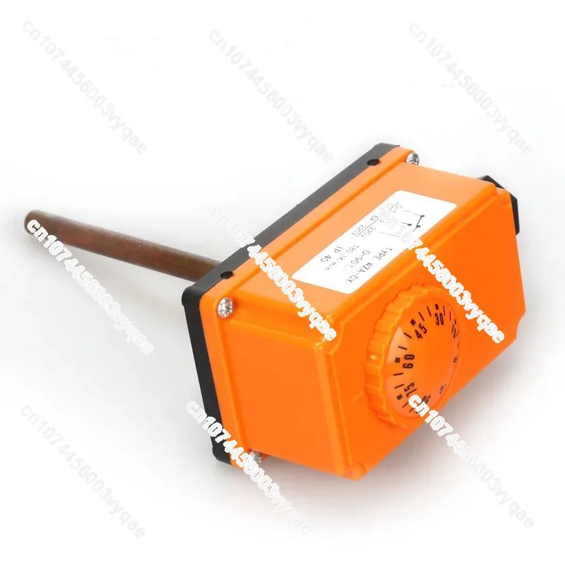 Applicable to 220V16A heating system temperature controller Pipeline adjustable temperature boiler hot water switch 0-90 degrees