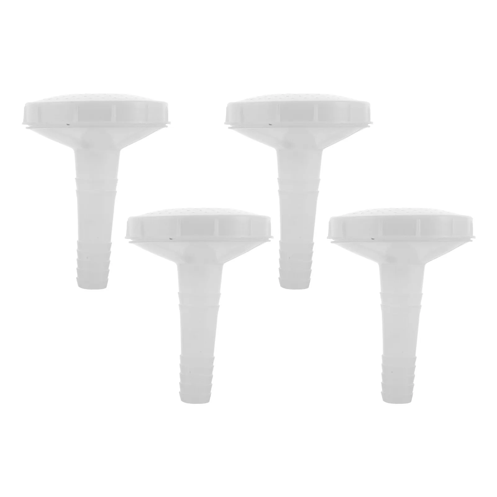 4Pcs Garden Farm Irrigation Sprinkler Nozzle Plastic Extended Head for Watering Vegetables Flowers Hose Sprinkler Attachment