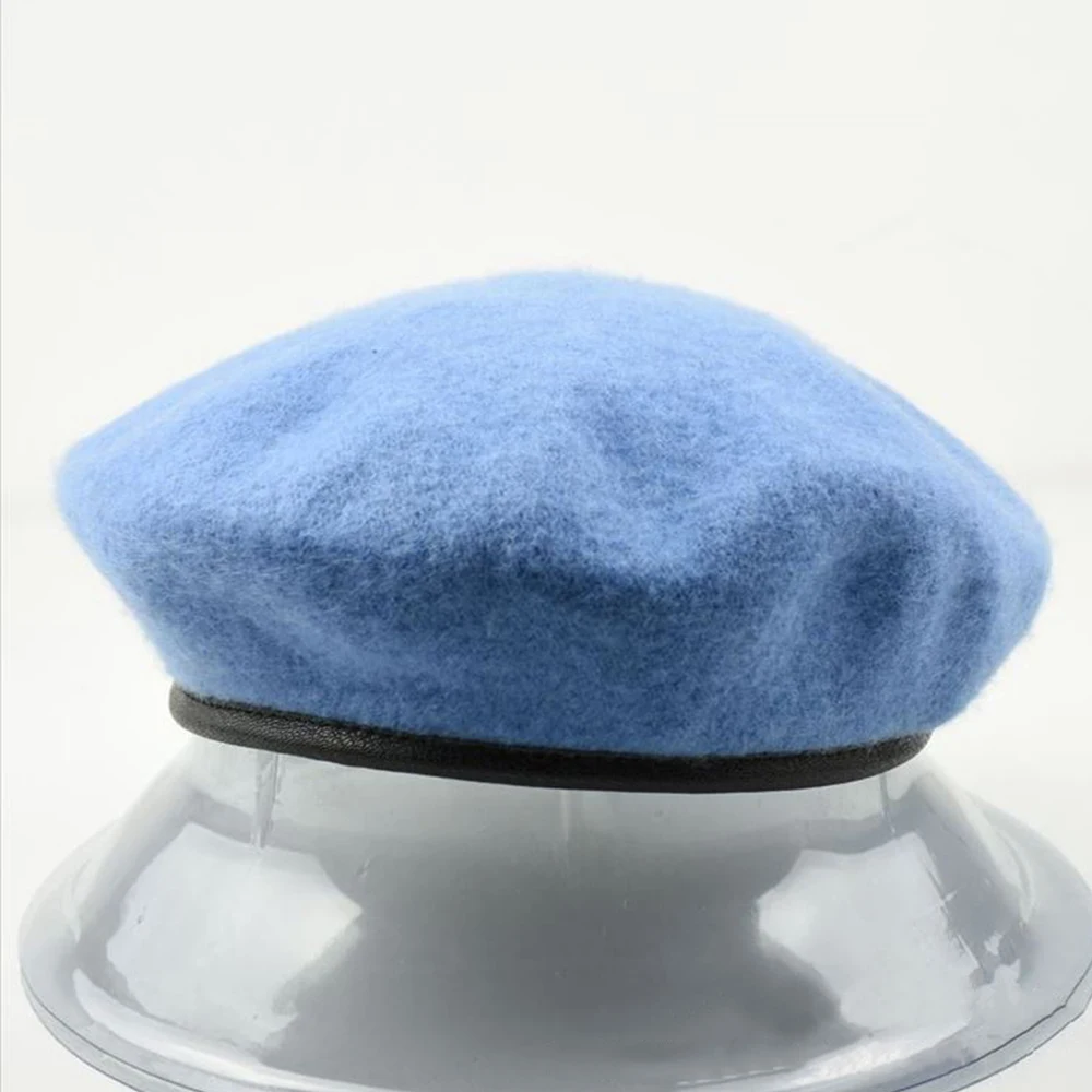 US ARMY MILITARY CAP SPECIAL FORCES UN PEACEKEEPING WOOL BERET CLASSIC HAT