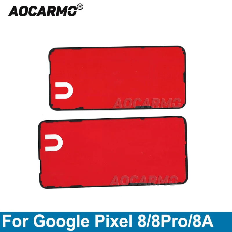 Aocarmo For Google Pixel 8 8A 8Pro Pro LCD Front Sticker Adhesive Tape Glue Replacement Parts