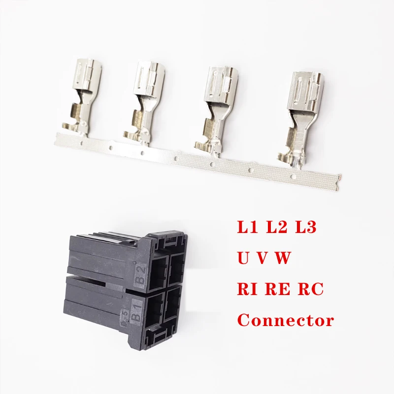 موصل ل A06B-6130-H003/004 A06B-6132-H003/004 CX29 MCC CX30 ESP CXA20 CXA19A CXA19B JF L1L2L3 U/V/W جديد