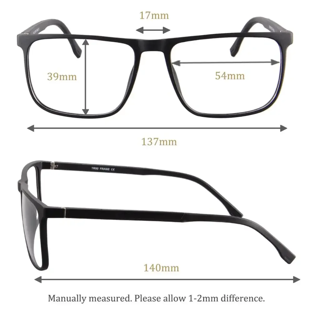 SHINU Prescription glasses for men intelligent progressive multifocal lenses multifocal grade glasses near and far together