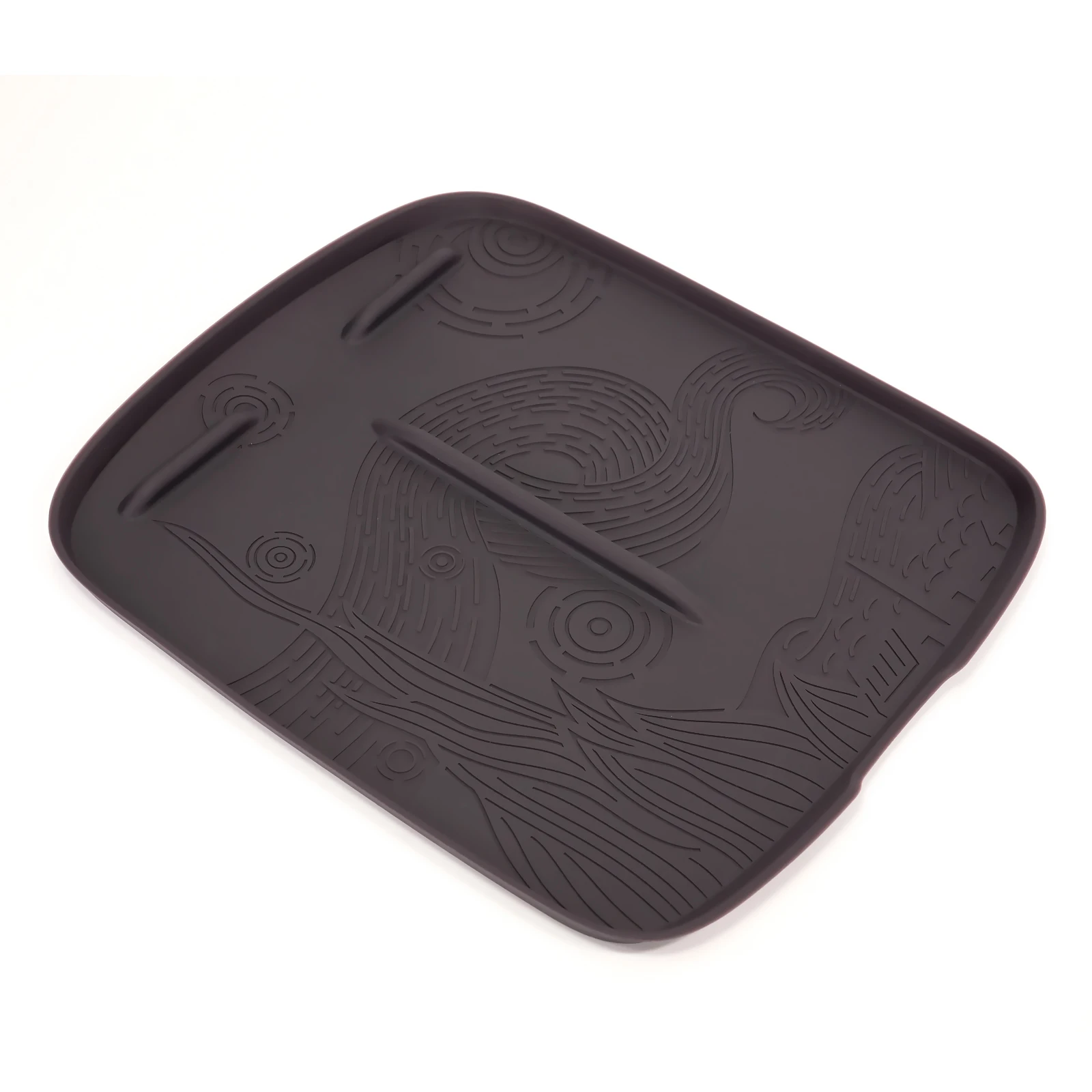Für Leapmotor B10 Auto Kabelloses Ladegerät Silikon-Pad – Van Gogh Sternennacht Design, Rutschfest & Mittelkonsolen-Dekorationsmatte – Detail 7