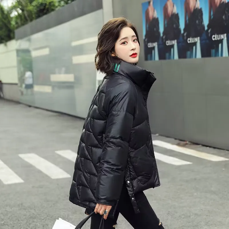 New Winter Cotton-padded Jacket 2023 Women Thick Hooded Cotton Padded Coats Female Korean Loose Puffer Parkas Ladies Outwear