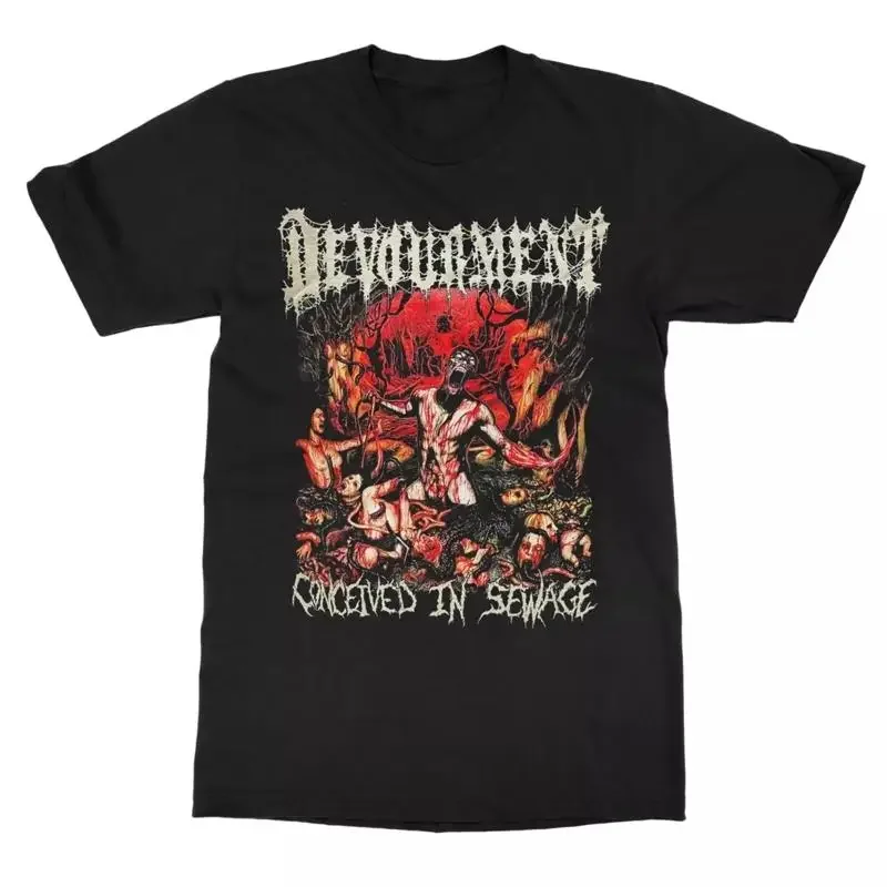 DEVOURMENT BAND CONCEIVED IN SEWAGE T shirt Full Size S 5XL