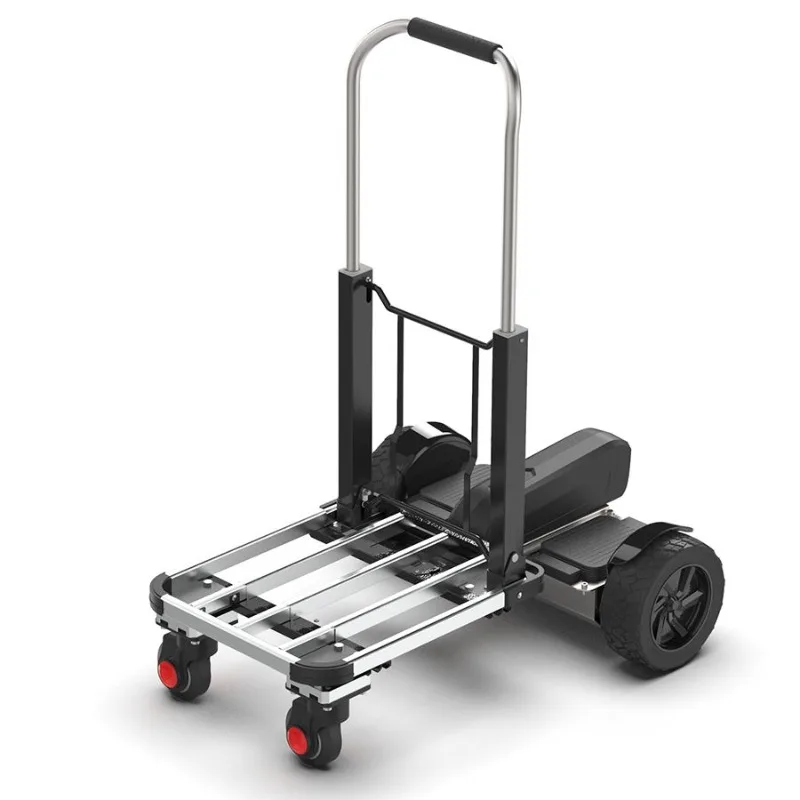 

Electric trolley, truck folding pull goods stall warehouse trolley trolley express