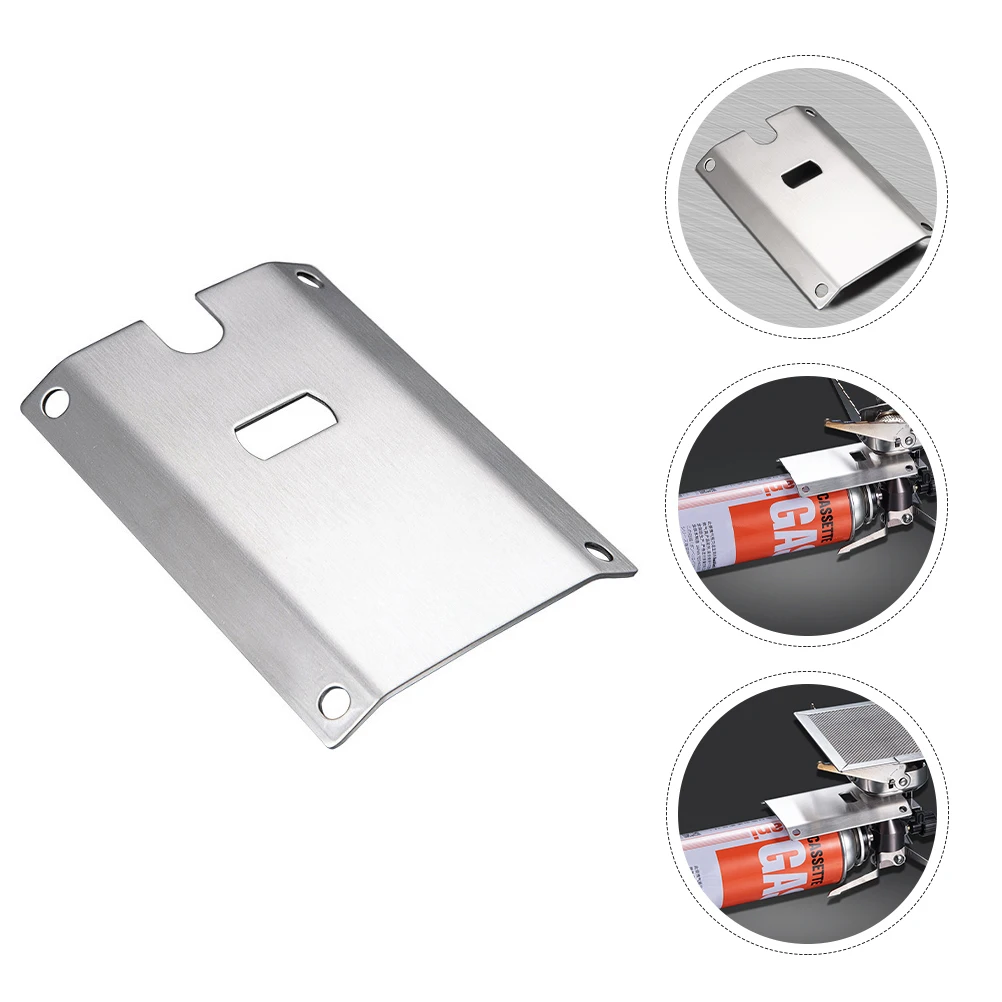 

Insulation Board Shield Thermal Resistant Stainless Steel Portable Outdoor Insulation Board Camping Stove Accessories Outdoor