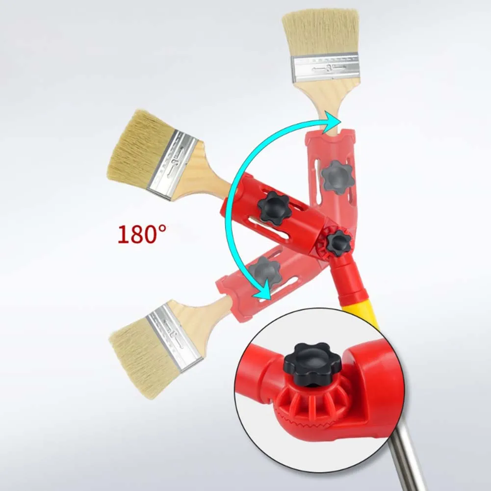 1.1m 긴 익스텐더 텔레스코픽 막대 가장자리 위치 지정 도구 여러 길이 옵션 페인팅 천장 도구 시간 절약형 페인팅 도구