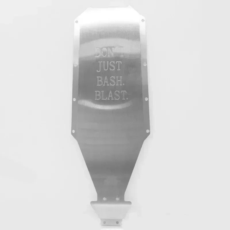 Plaque antidérapante de Protection d'armure de châssis en métal et acier inoxydable, 3 pièces, pièces de mise à niveau pour voiture Arrma Kraton EXB 1/8 RC