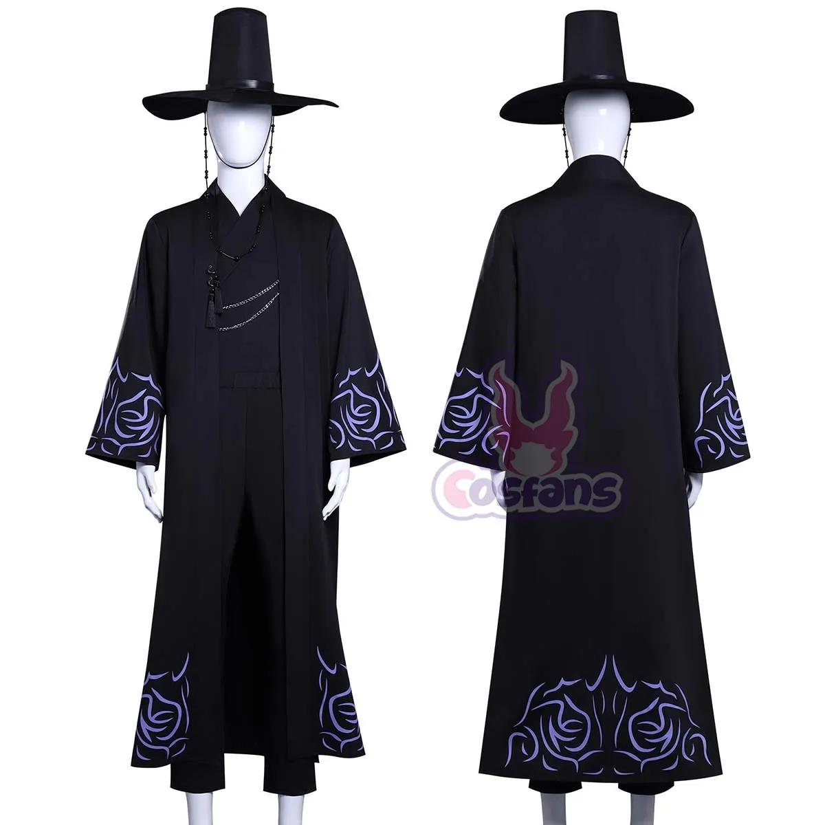 

K-Pop Demon Hunters/HUNTR/X Saja Boys Jinu Cosplay Halloween Coat Hat Party Kpop Demon Hunters Jinu Saja Boys Cosplay Costume