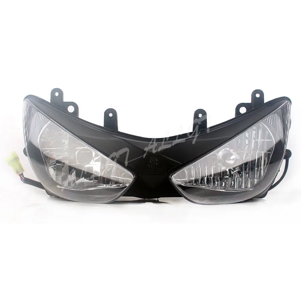 ALLGT New Front Headlight Head Lamp Assembly For KAWASAKI NINJA ZX6R 636 2005 2006 Head light