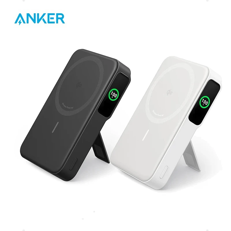 Anker MagGo Power Bank 10000mAh Qi2 Certified 15W Ultra-Fast MagSafe Portable Battery Pack for iPhone 12 13 14 15 Pro Max