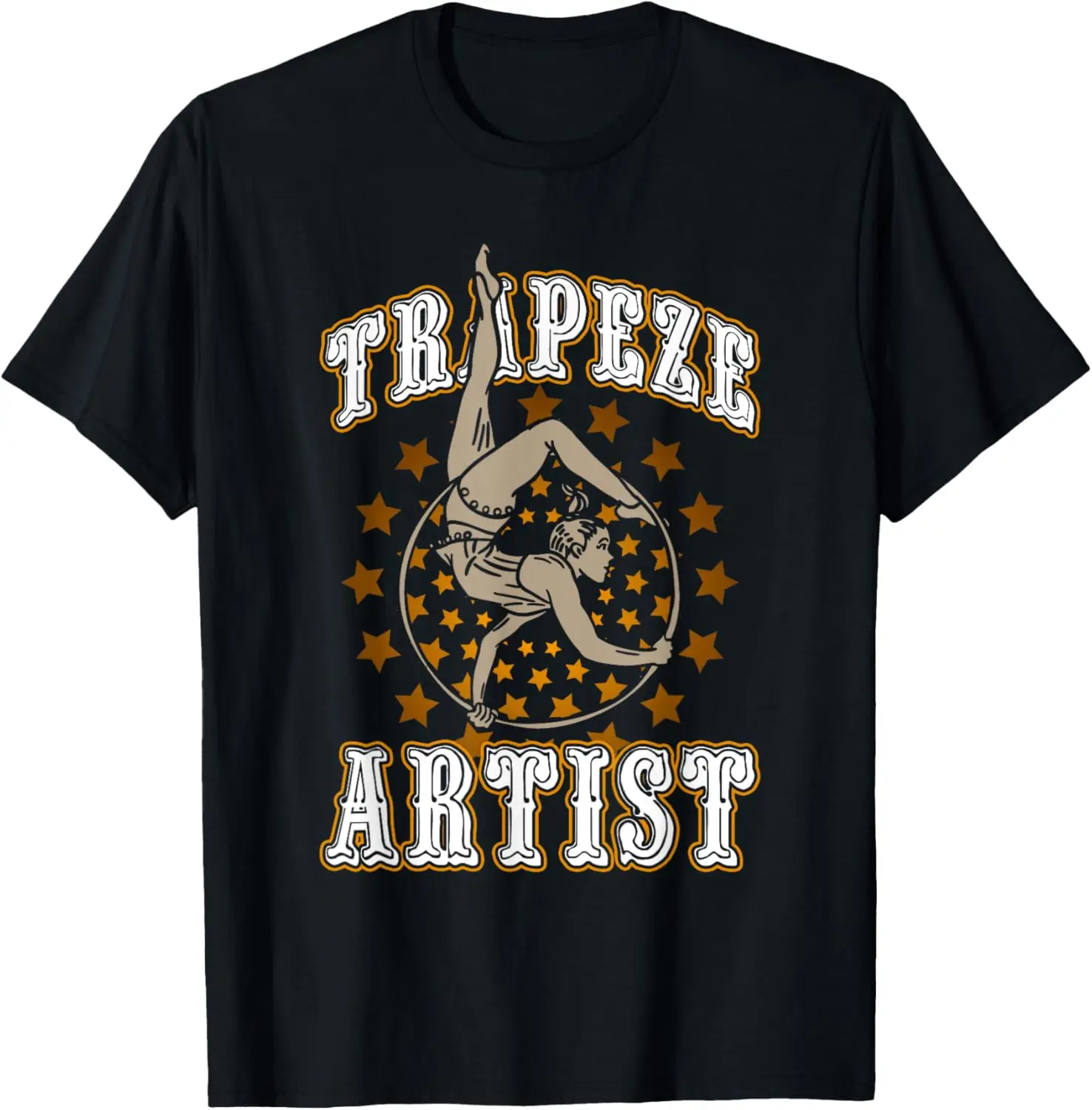 T-Shirt de Costume de personnel de cirque sur le thème du carnaval d'acrobat d'artiste trapèze