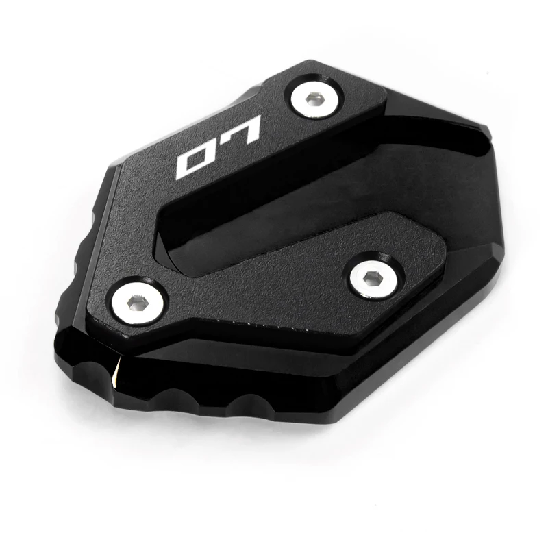 For YAMAHA MT07 MT 07 MT-07 MT09 tracer 900 /gt 700 /gt TRACER 9gt side stand extension pads enlarge stand plate expander