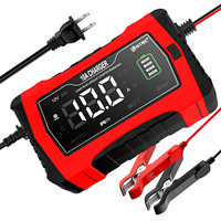 HTRC 10A/20A/30A Car Battery Charger 12V/24V For Lithium LiFePO4 AGM GEL Lead-Acid Battery Motorcycle Charger Automatic Charging