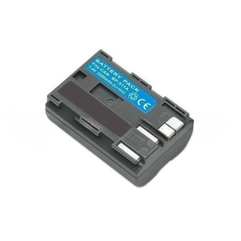 7.4V 2200mAh BP-511A BP-511 Camera Battery for Canon EOS 300D 10D 20D 30D 40D 50D D30 D60 5D G6 OS 30D 40D - Image 2