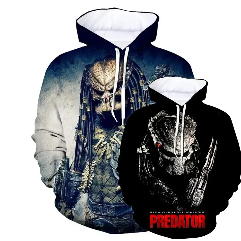 Men Hoodie 3d Movie Predator Print Graphic Hoodie Men Women Fashion Oversize Hoodies Sweatshirt Boy Coat Women Sweat Male Jacket