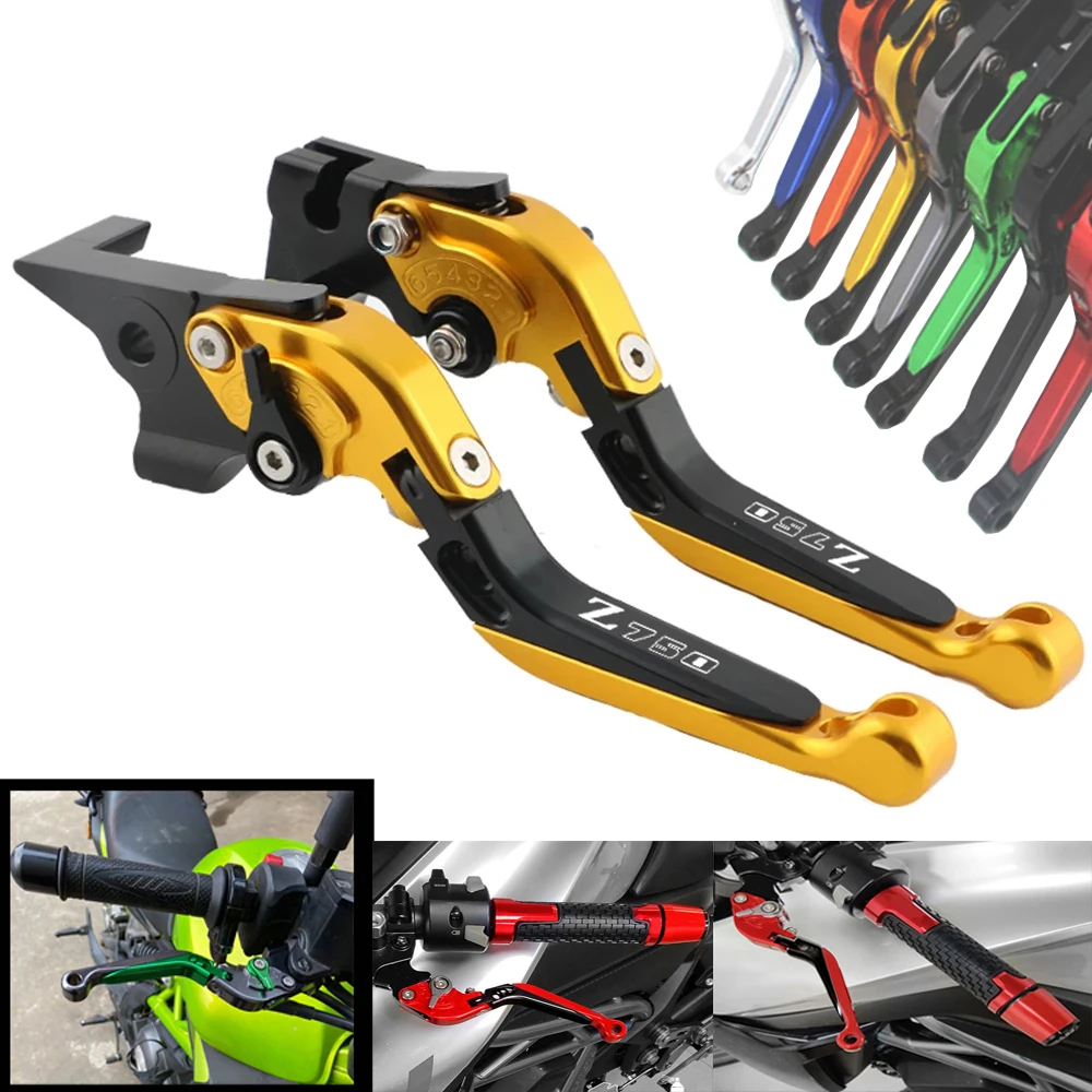 For KAWASAKI Z 750 Z750 2007 2008 2009 2010 2011 2012 07 08 09 10 11 12 Motorcycle Adjustable Brake Clutch Lever Levers Folding