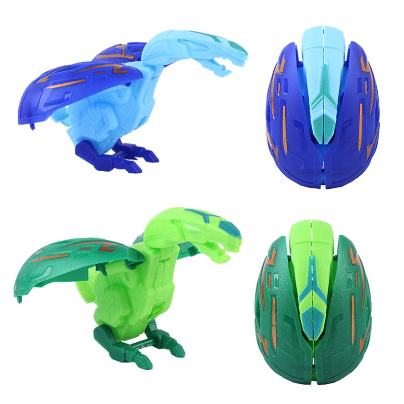 5PCS Dinosaur Robot Transformation Toy Dinosaur Egg Automatic Transformation Twist Egg Party Activity Mini Game Favorite