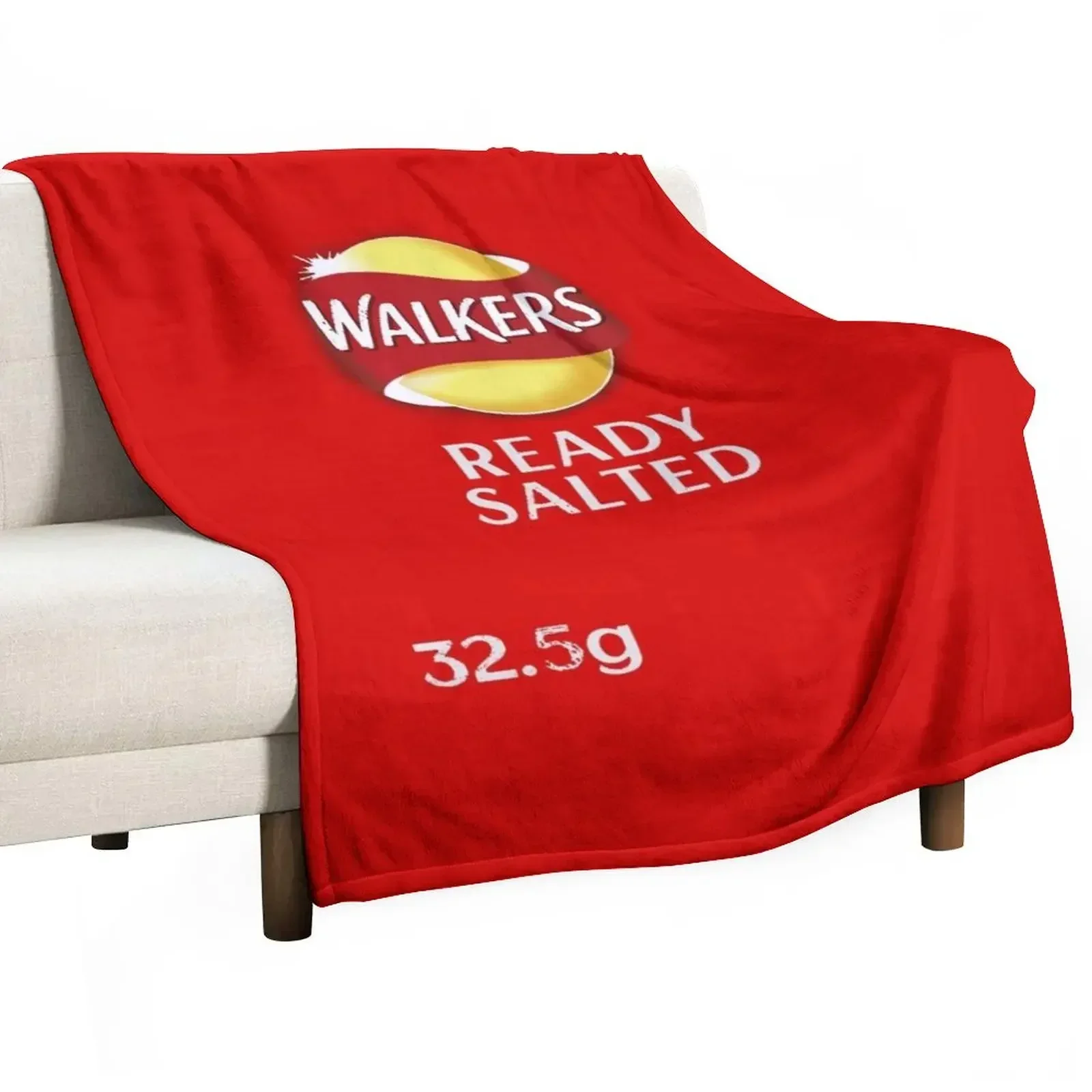 

Walkers Ready Salted Crisps design Throw Blanket For Baby Blankets For Sofas Blankets