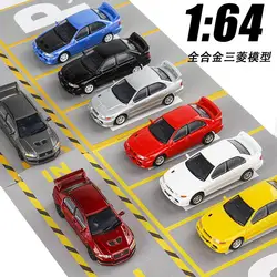 JKM 1/64 Jeep Mazda Bugatti Mitsubishi Toyota EVO Lexus Diecast Automotive Model Ornaments Cas Toys Gift Decorations