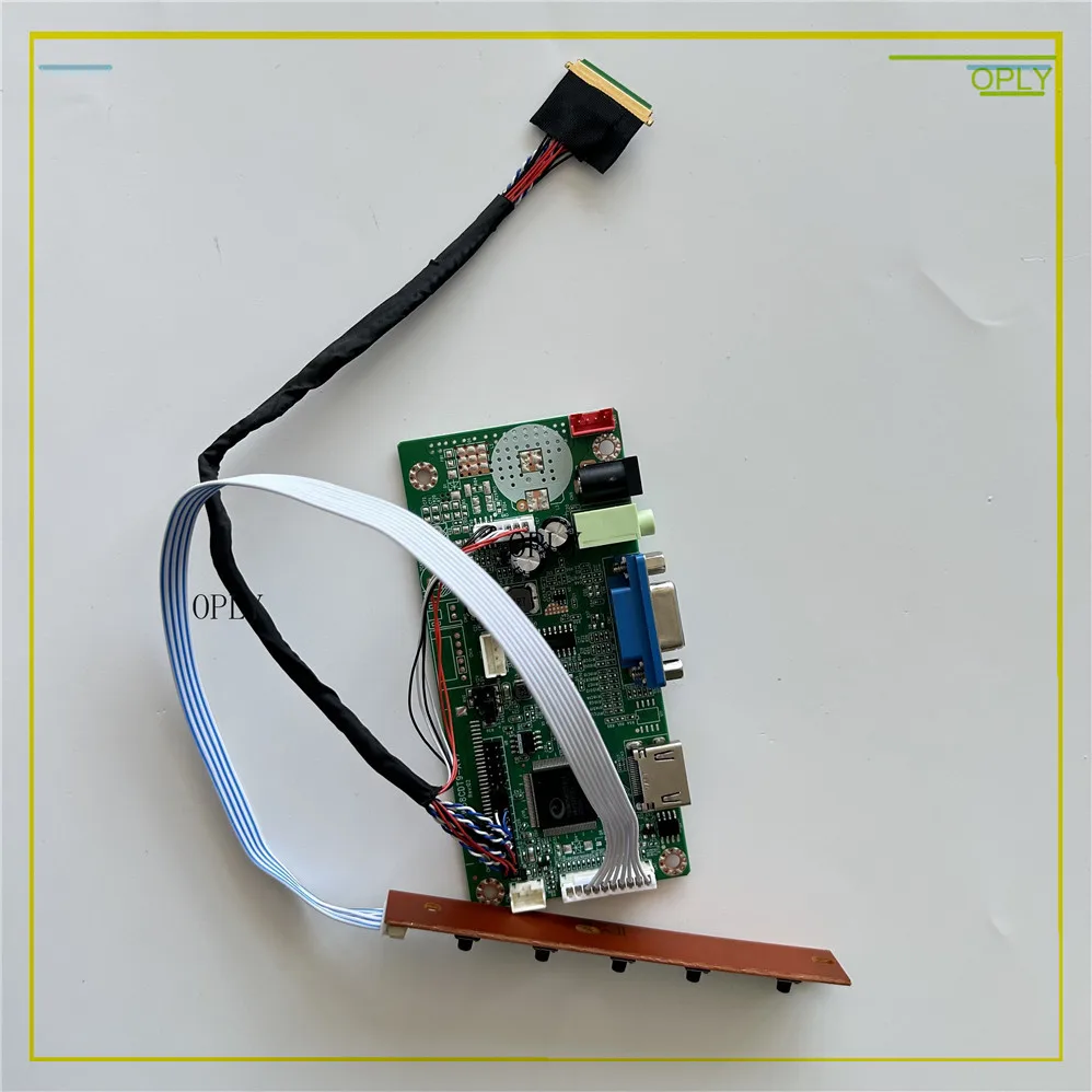 

HDMI-compatible VGA monitor 58C Controller driver board for HB140WX1-400/500/503/600 HB140WX1 14" 1366X768 LED Panel DIY