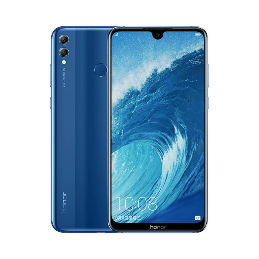 HONOR 8X MAX,Smartphone Android,7.12 inci, 4 + 128GB ROM,Google Play, ponsel, jaringan 4G, SIM ganda, 5000mAh, ponsel