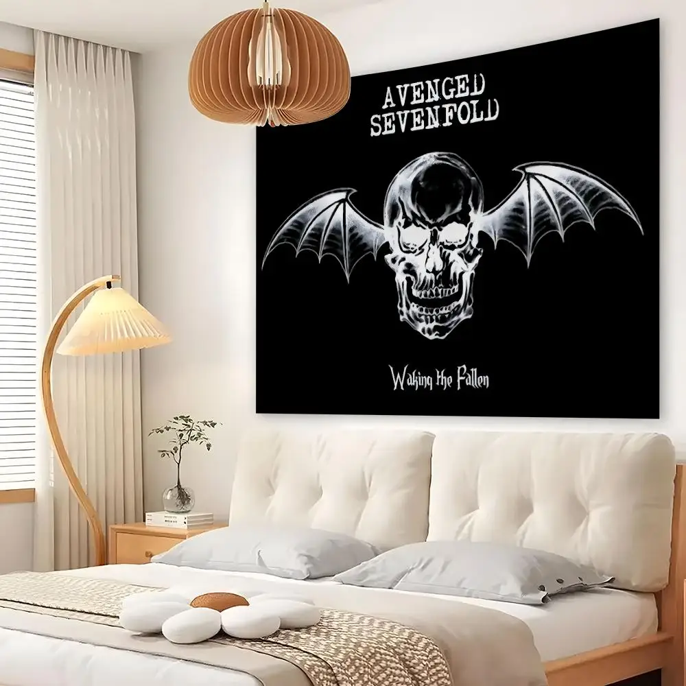 Cool A-Avengeds Tapestry Custom Living Bedroom Party Dormitory Interior Wall Bohemian Decoration Attached Clip