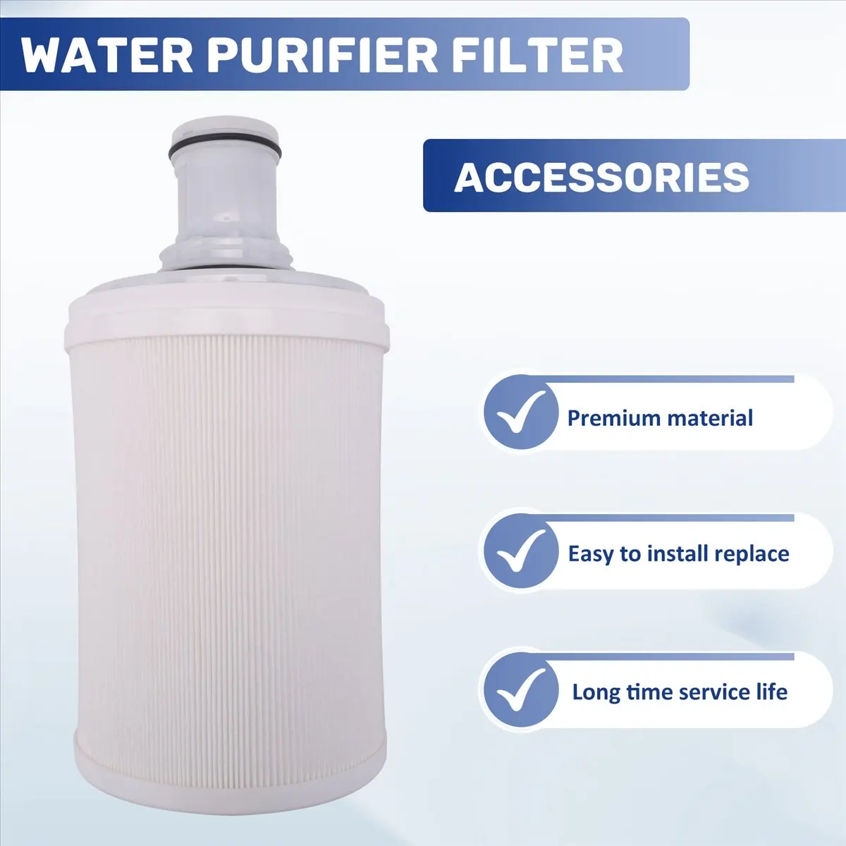 A59P جديد لمرشح تنقية المياه 100188CH 100186M مرشح أمامي للحزام بالأشعة فوق البنفسجية #5