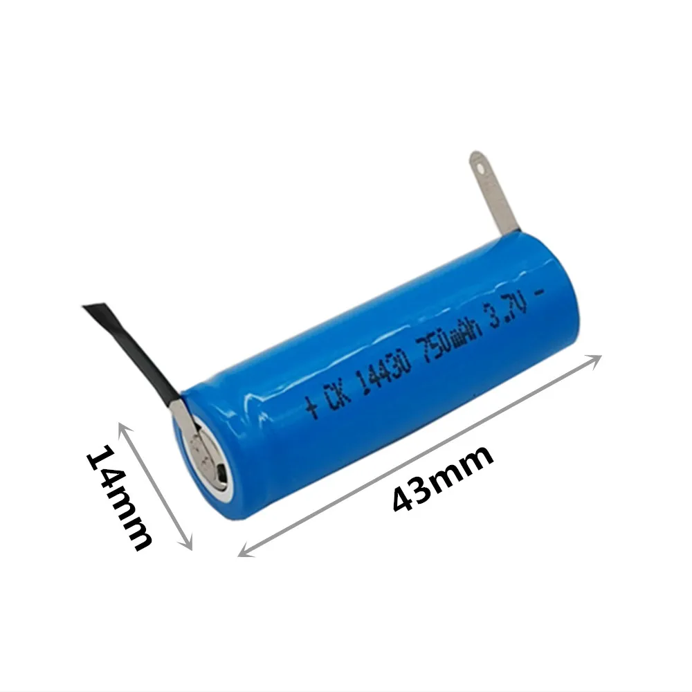 2pcs/lot 750mAh 3.7v Electric toothbrush Battery For Braun Oral-B Genius 8 X 6000 8000 9000 iBrush 8000 9000 Smart 6000 7000