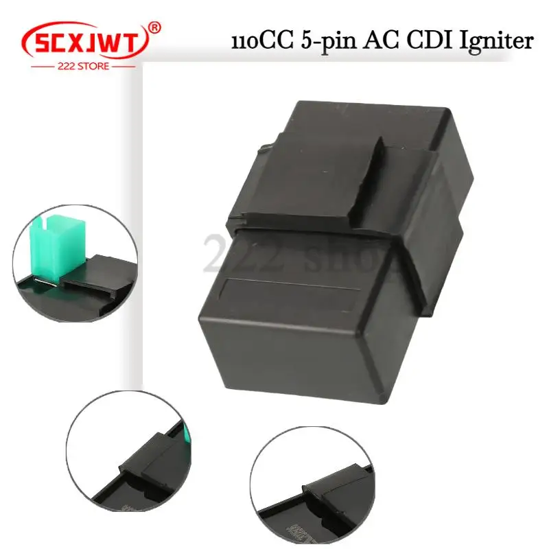 

5 Pin AC CDI Box For 50cc 70cc 90cc 110cc 125cc ATV Quad 4 Wheeler Pit Dirt Bike Motorcycle